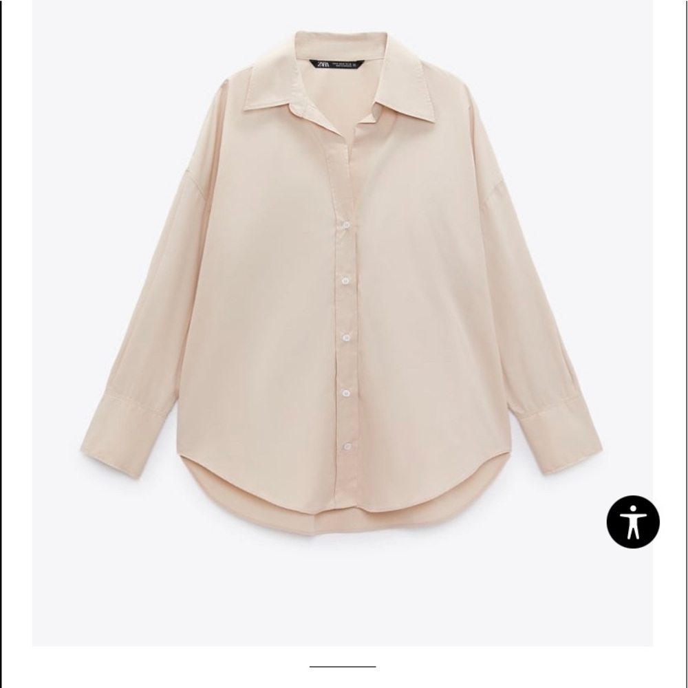 ***Iso*** This Zara Poplin Top